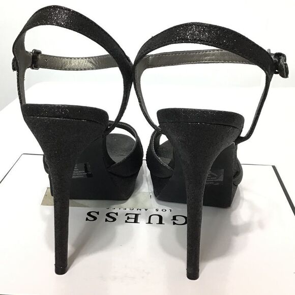 GUESS Los Angeles Jordie Platform Heel Sandal Sz 9 - Picture 4 of 9